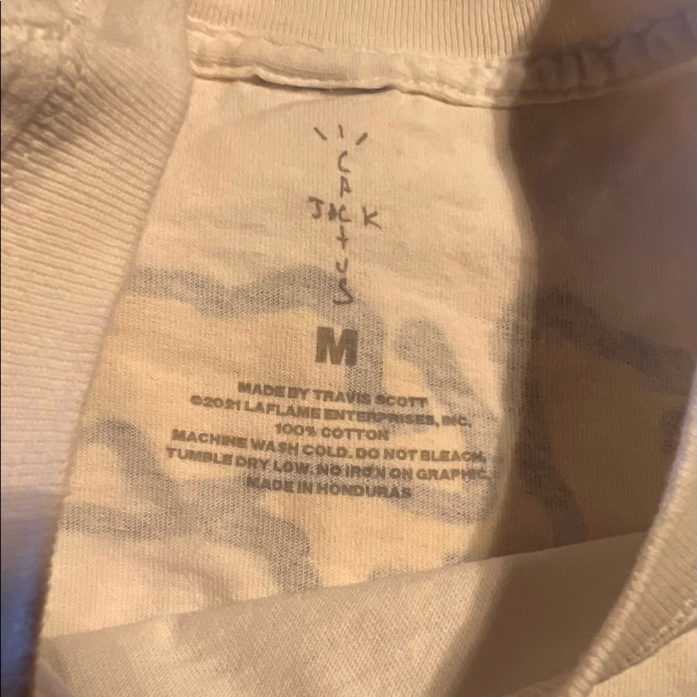 Cactus Jack + Kaws for fragment tee